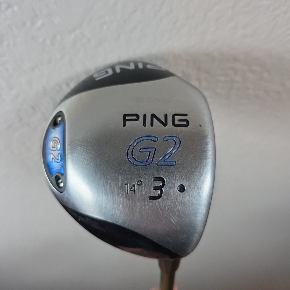Ping G2 Black Dot 3 Wood 14°  RH Aldila NV 65-R 350